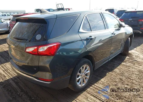2020 Chevrolet Equinox Fwd Lt 1.5L Turbo z USA, uszkodzony, nr VIN 3GNAXKEV0LS508506